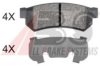 SUZUK 5550085Z10 Brake Pad Set, disc brake